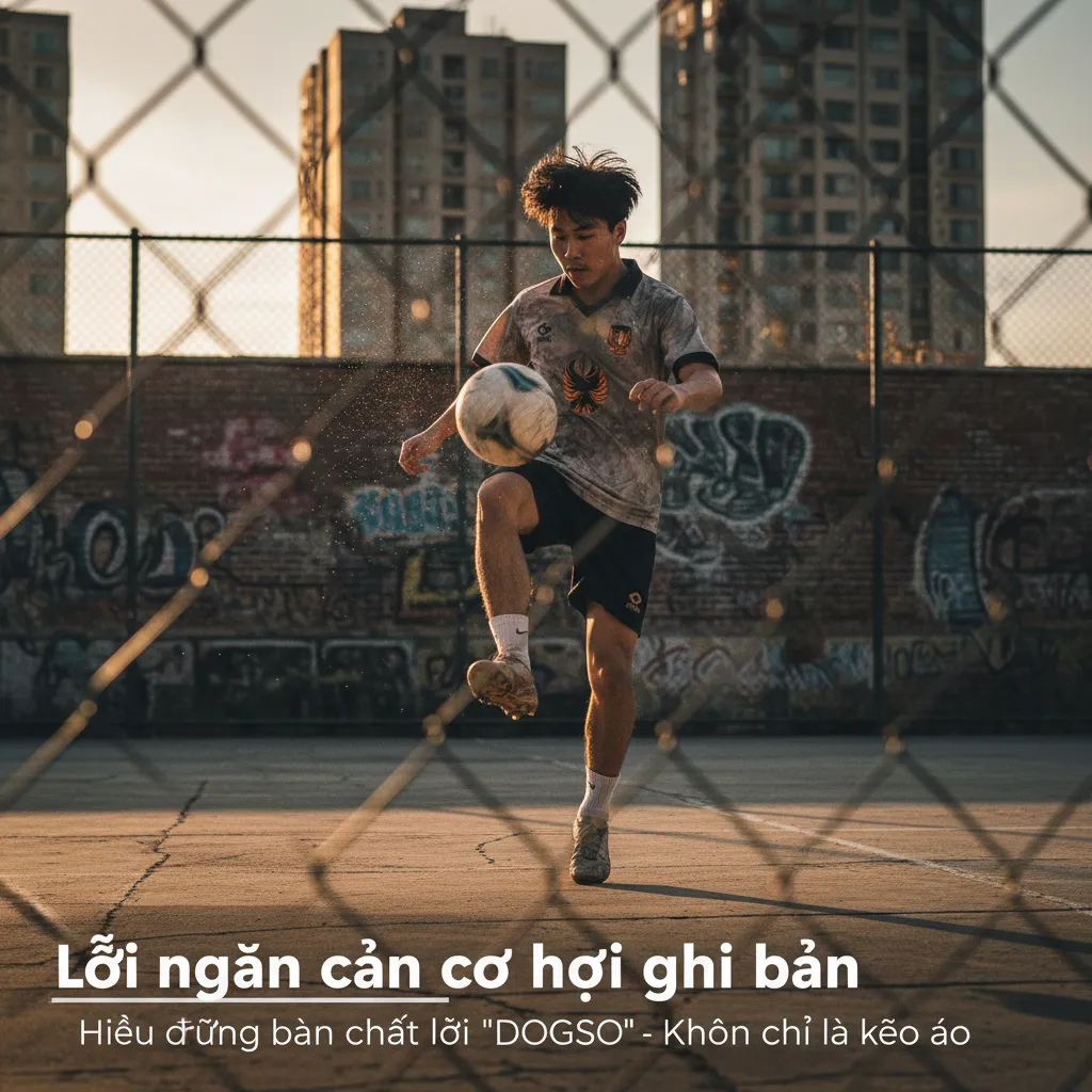 Hiểu đúng bản chất lỗi "DOGSO" - Không chỉ là kéo áo