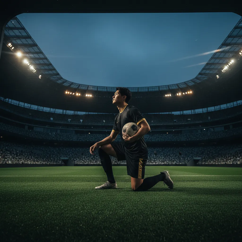 Trọng tài giơ thẳng tay lên trời ra hiệu phạt gián tiếp